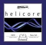 Струны для контрабаса D`ADDARIO H610 3/4M Helicore Orchestral 3/4M