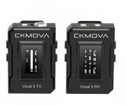 Микрофон для подкастинга Мікрофон бездротовий CKMOVA Vocal X V1 (Чорний)