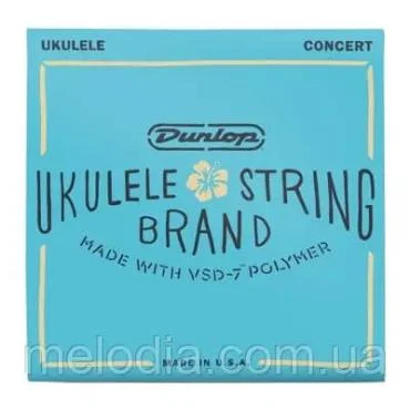 Струни для укулеле DUNLOP DUQ302 UKULELE CONCERT