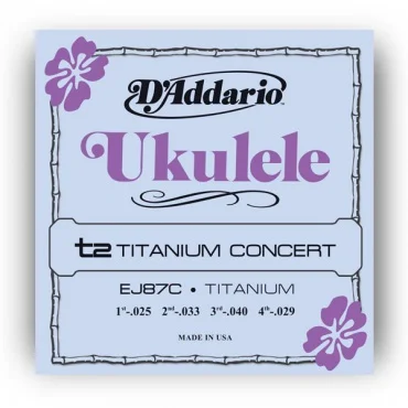 Струны для укулеле D`ADDARIO EJ87C
