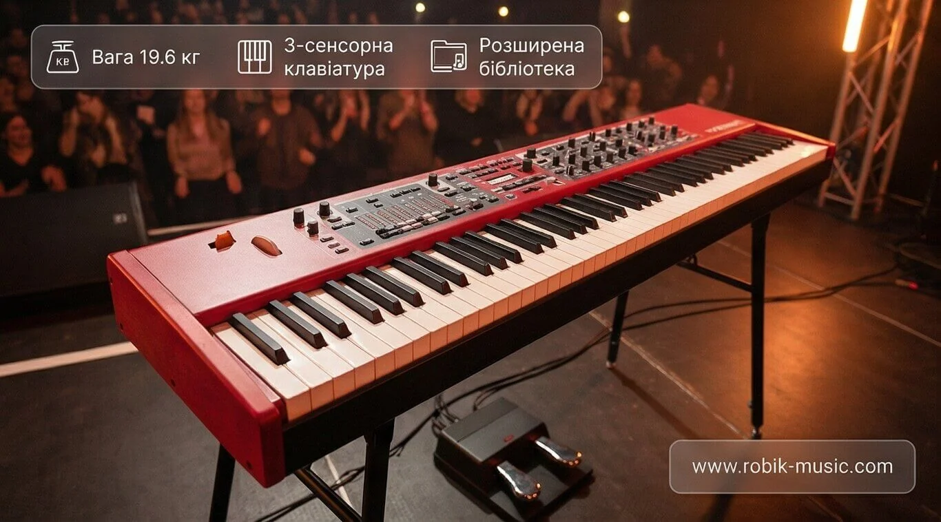Nord &mdash; панель керування та логіка сценічного інструмента