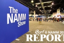 Компания Cort на выставке NAMM Show 2020