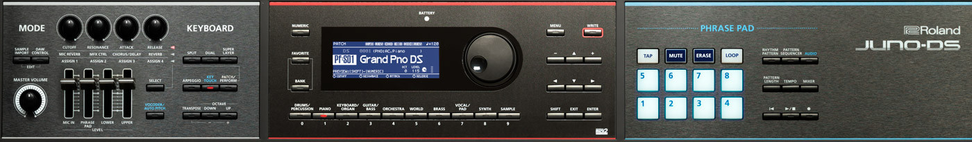 JUNO-DS88 panel 1