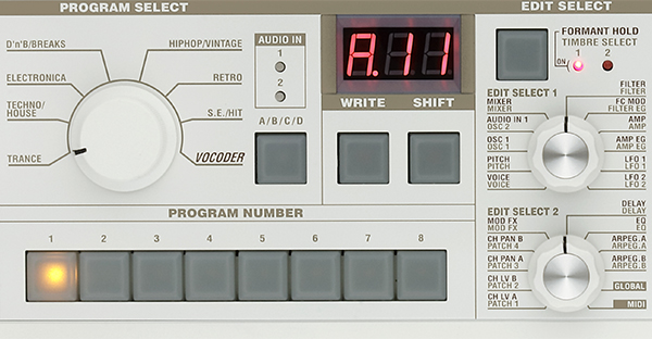 KORG microKORG S programs