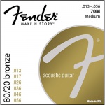 Струны для акустической гитары FENDER 70M