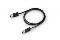 MIDI кабель ROCKBOARD RBO CAB MD FX 100 BK RockBoard FlaX Plug MIDI Cable, 100 cm