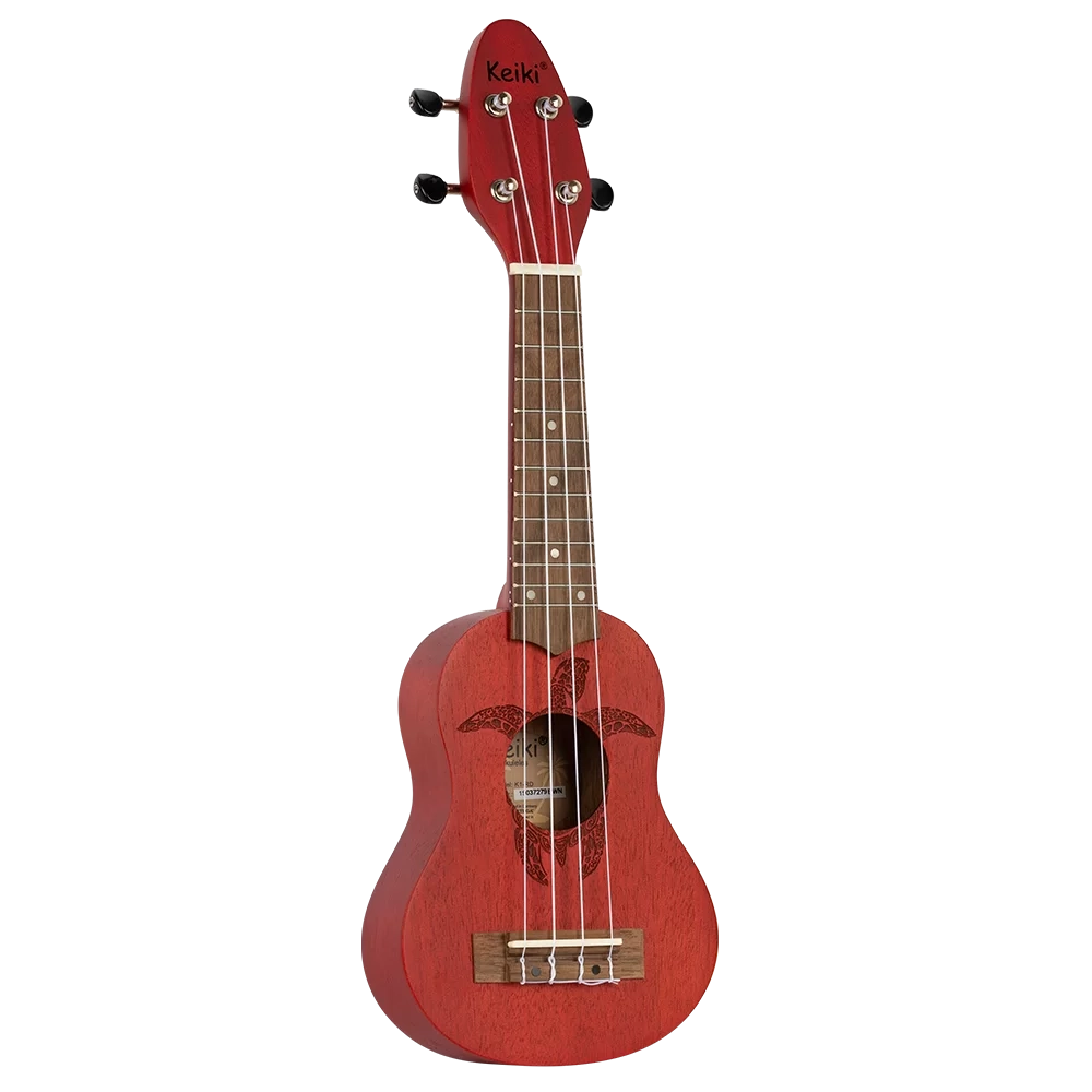 Гавайская гитара Укулеле Ortega Keiki K1-RD Red Sopranino