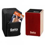 Кахон Sela Primera Red Bundle SE 185 EN