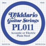 Струни для класичної гітари D'ADDARIO PL011 Plain Steel