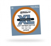 Струны для электрогитары D'ADDARIO EPS540 XL ProSteels Light Top/Heavy Bottom