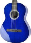 Класична гітара PS510155742 Класична гітара GEWApure VGS Basic Transparent Blue 4/4