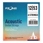 Струни для акустичної гітари FZONE AC104 ACOUSTIC PHOSPHOR BRONZE (12-53)