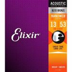 Струны для акустической гитары Elixir AC PW M