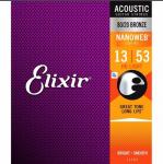 Струны для акустической гитары Elixir AC NW HDL