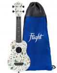 Гавайская гитара Укулеле Flight UTS-40 FLOWER Ultra travel