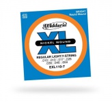 Струны для электрогитары D'ADDARIO EXL110-7 XL 7 Regular Light