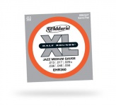 Струны для электрогитары D'ADDARIO EHR360 XL Half Rounds Jazz Medium