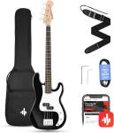 Комплект Donner Music DPB-510 Electric Bass Guitar Black EC1228