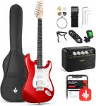 Комплект Donner Music DST-100 Sunburst Electric Guitar Kit Red EC1166
