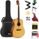 Комплект Donner Music Acoustic Guitar 41 Inch Full-size EC983