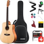 Комплект Donner Music DAD-140C 41 Inch Acoustic Guitar EC1250