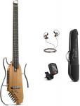 Комплект Donner Music HUSH-Ⅰ Silent Guitar Maple Natural EC1780