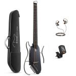 Комплект Donner Music HUSH-Ⅰ Silent Guitar Maple Black EC1782