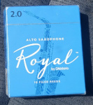 Трость для альт саксофона RICO Rico Royal - Alto Sax #2.0 - 10 Box