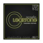 Струни для акустичної гітари Cleartone 7611