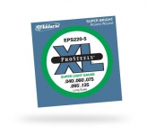 Струны для бас-гитары D'ADDARIO EPS220-5 Pro Steels Super Light 5str