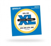 Струни для бас гітари D'ADDARIO EXL180 XL Extra Super Light 4str