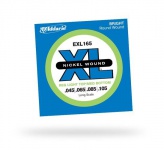 Струны для бас-гитары D'ADDARIO EXL165 XL Regular Light Top Medium Bottom 4str