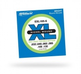Струны для бас-гитары EXL165-6