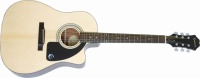 Электроакустическая гитара EPIPHONE AJ-100CE (PASSIVE) NATURAL CH HDWE