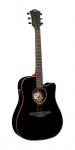 Электроакустическая гитара LAG TRAMONTANE T100DCE-BLK