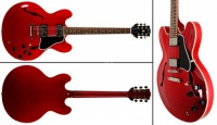 Полуакустическая гитара Gibson CUSTOM SHOP ES-335 DOT CHERRY