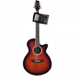 Электроакустическая гитара STAGG SW206CETU-VS