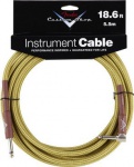 Инструментальный кабель FENDER CUSTOM SHOP PERFORMANCE SERIES CABLE 18.6', Angled, Tweed
