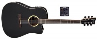 Электроакустическая гитара VGS B-10 CE Bayou Satin Black