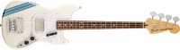 Бас-гитара FENDER PAWN SHOP MUSTANG BASS Olympic White with stripe