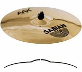 Sabian 18" AAX Bright Crash Brilliant (21837XB)