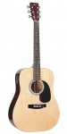 Электроакустическая гитара Jay Turser JJ45EQ N