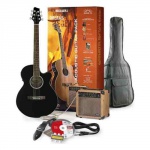 Электроакустическая гитара STAGG SW206-BK P3 EU