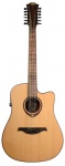 Электроакустическая гитара LAG T200D12CE
