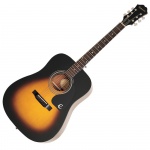 Акустическая гитара EPIPHONE DR-100 V SUNBURST CH HDWE