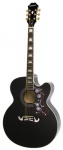 Электроакустическая гитара EPIPHONE EJ-200CE BLACK GLD