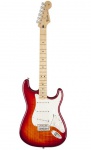 Электрогитара FENDER STANDARD STRATOCASTER PLUS TOP MN ACB