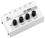 Стереоусилитель для наушников Behringer HA400 MICROAMP