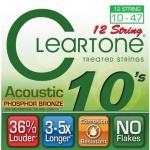 Струни для акустичної гітари CLEARTONE 7410-12 Acoustic Phosphor Bronze 12-String