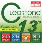 Струны для акустической гитары CLEARTONE 7613 80/20 Bronze Medium 13-56
